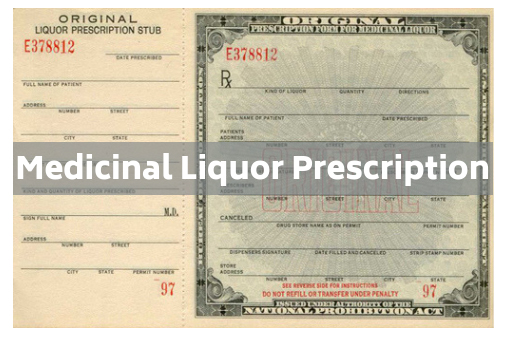 medicinal liquor prescription